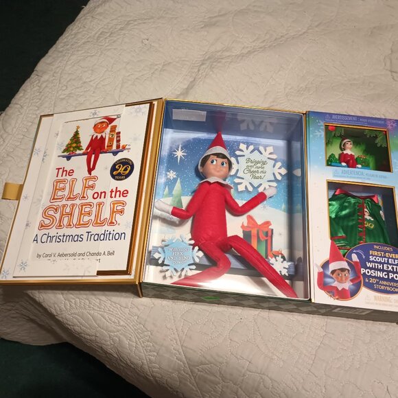 NEW Elf on the Shelf a Christmas Tradition Limited 20th Anniversary Edition - Picture 12 of 15